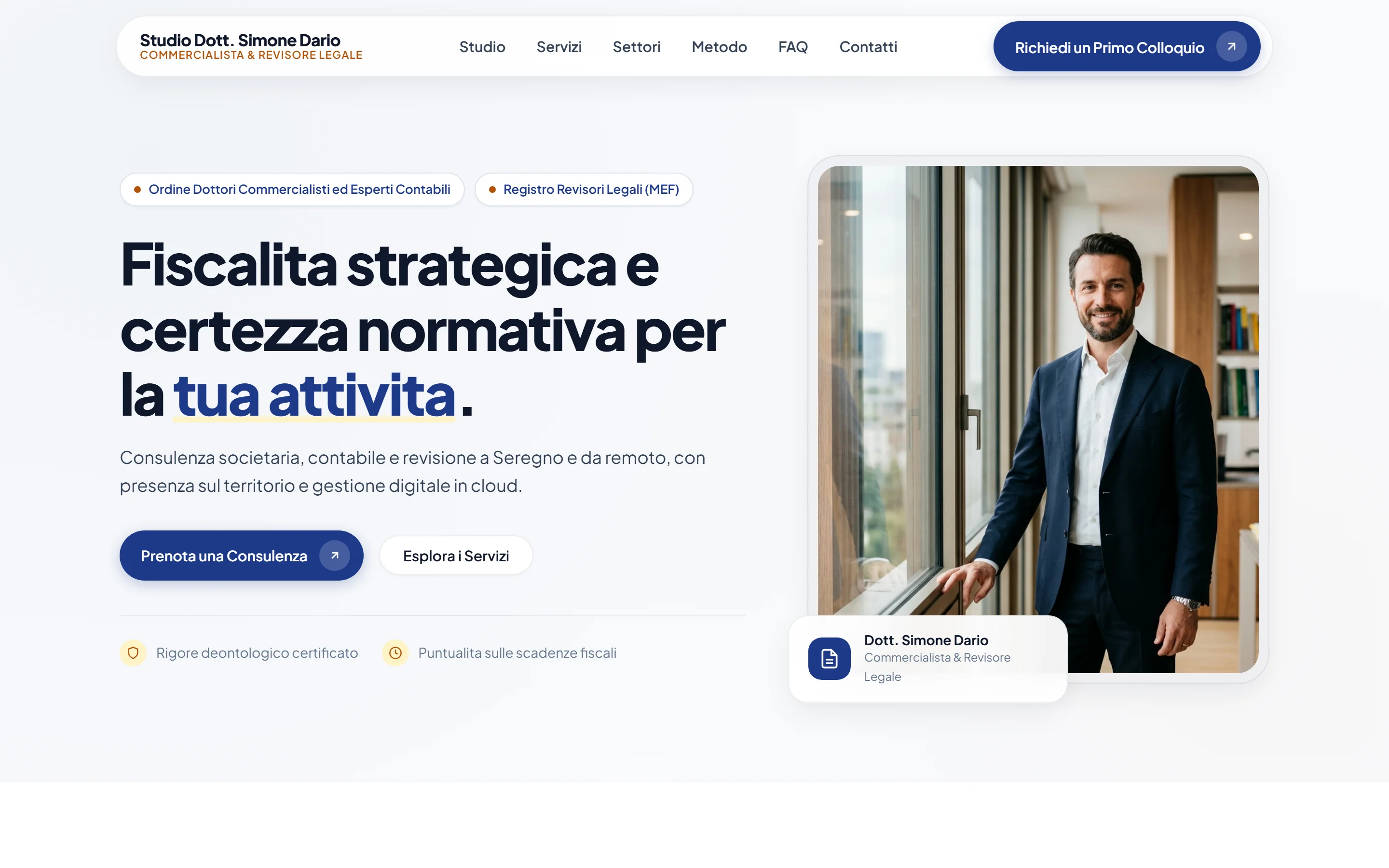 Studio Dott. Simone Dario: Commercialista, Seregno