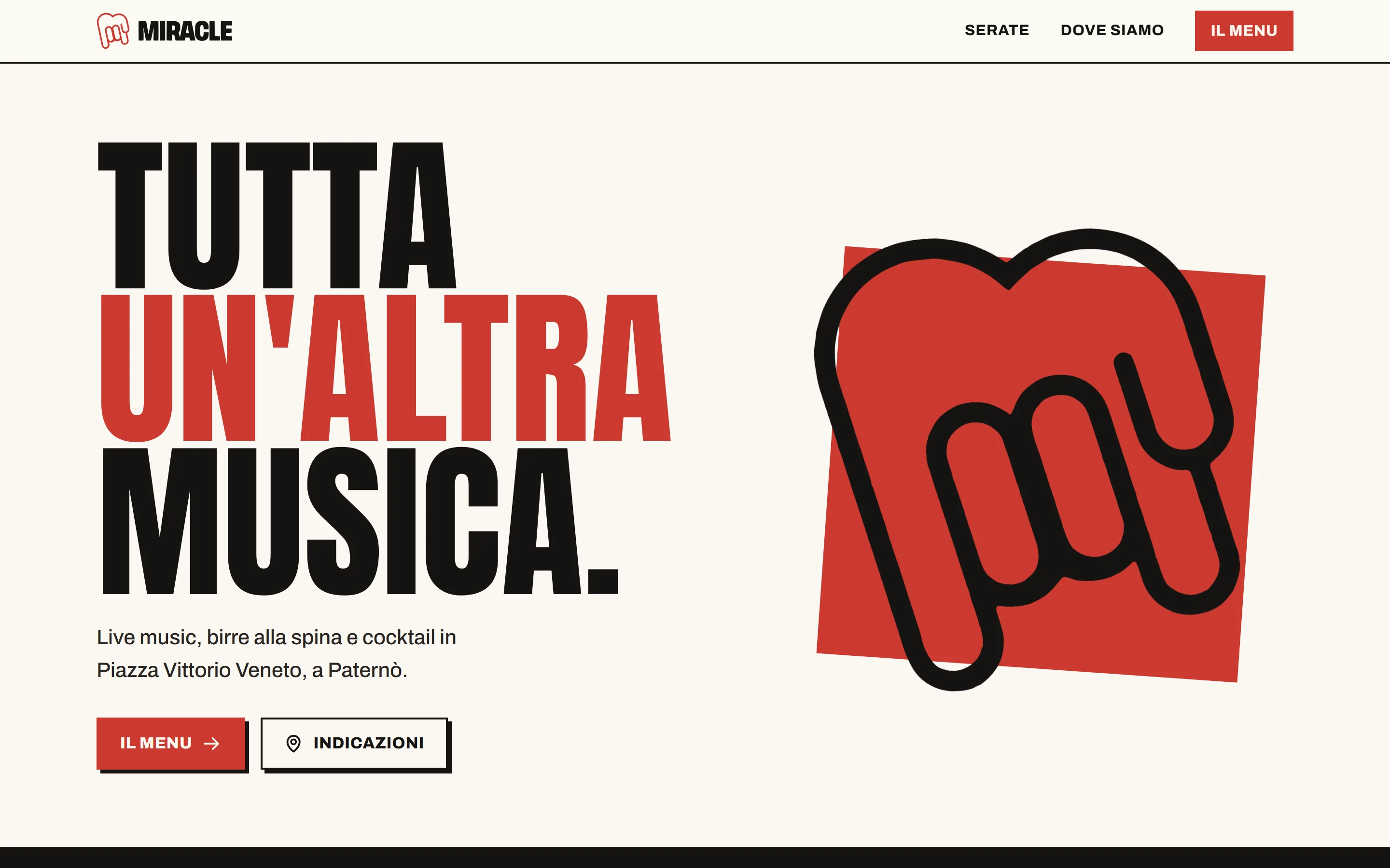 Miracle, Your Music Pub: Pub con musica dal vivo, Paternò